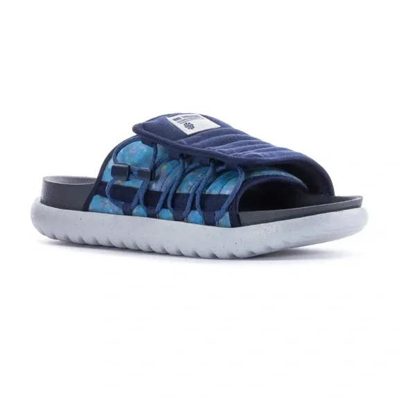 NIKE ASUNA 2 NEXT NATURA SANDAL UNISEX MEN SIZE 7= WOMEN SIZE 8 SHOES NAVY NEW - Picture 2 of 9